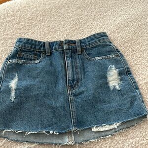 TWEEN MIAMI DENIM SKIRT size LG